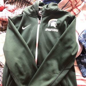 Michigan State Spartans Basketball Nike Jacket